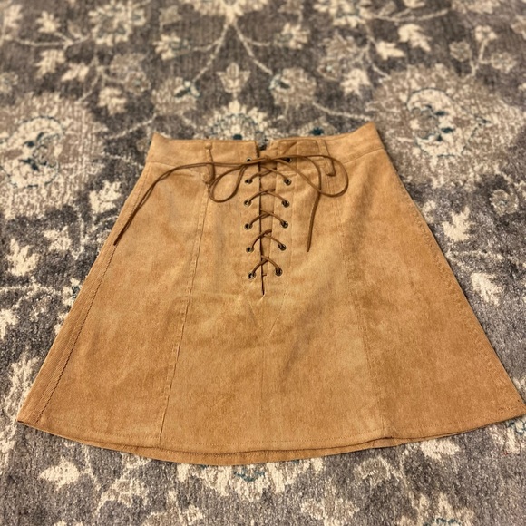 LF One Way micro corduroy skirt - Picture 1 of 5
